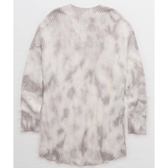 NEW [Aerie] Open Knit Oversized Tie Dye Sweater - Picture 5 of 14